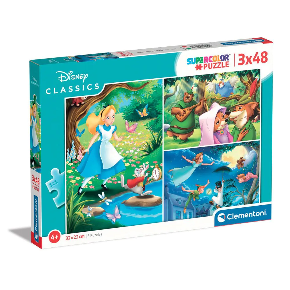 Пъзел Disney Classic CLEMENTONI 3x48ч.