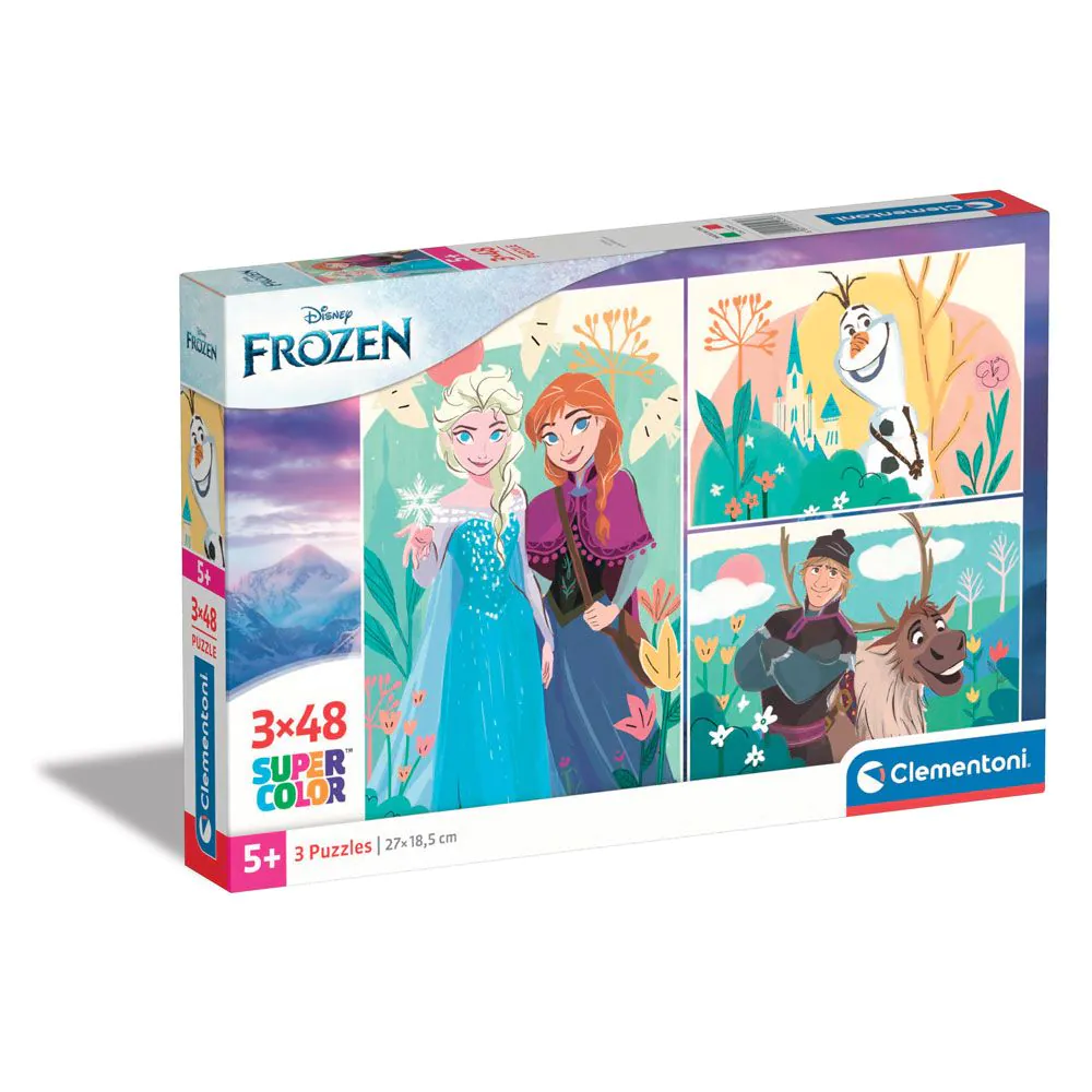Пъзел Frozen CLEMENTONI 3x48ч.