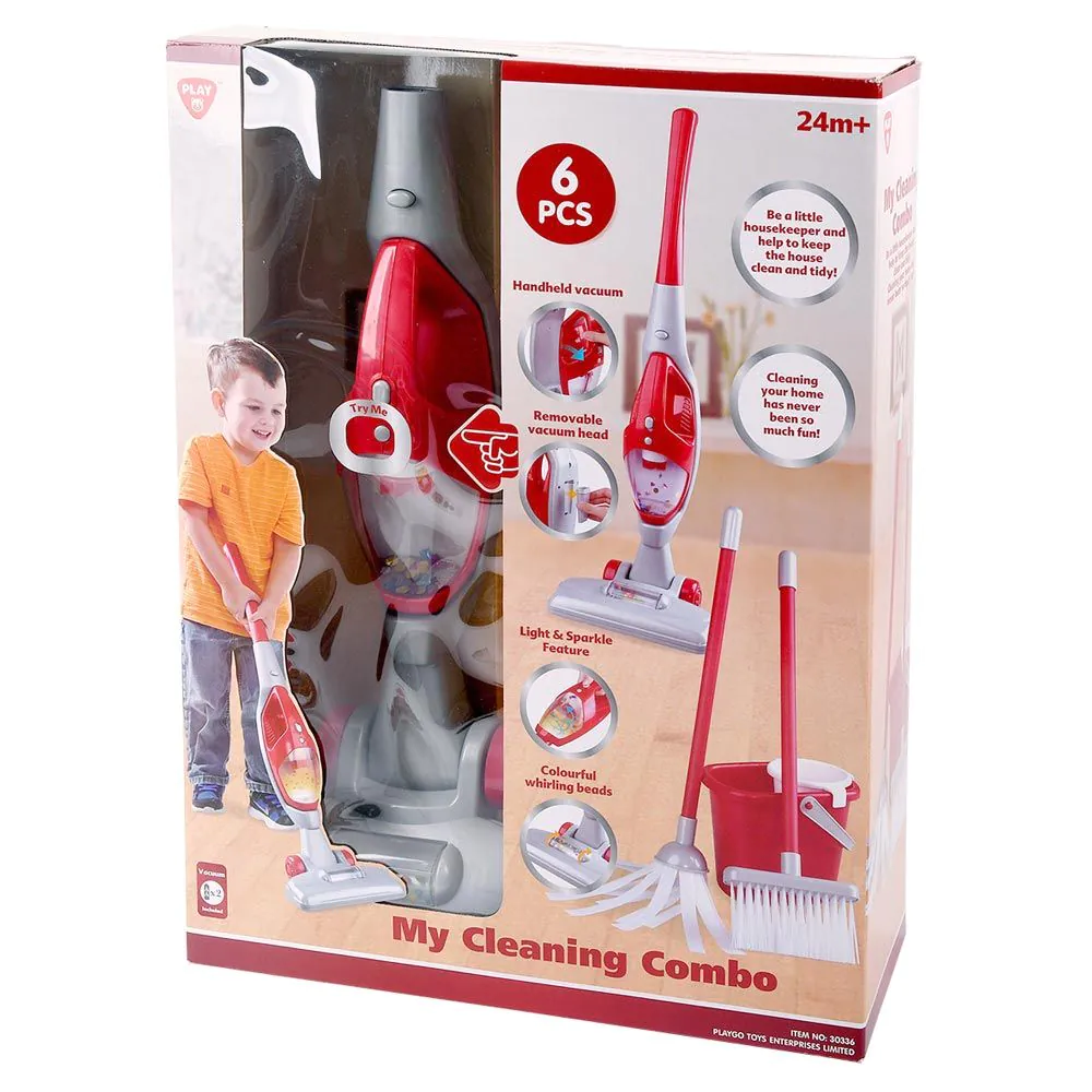 Прахосмукачка с уреди за почистване My Cleaning Combo PLAYGO