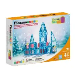 Магнитен конструктор Picasso Зимен дворец Travel 71 части