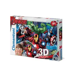 3D Пъзел 104 части Отмъстителите AVENGERS Клементони Clementoni 20606 3D Пъзел 104 части Отмъстителите AVENGERS Клементони Clementoni 20606