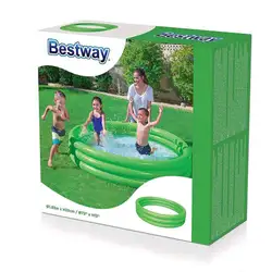 Басейн, надуваем едноцветен 3 нива Бестуей Bestway 183*33 - 51027