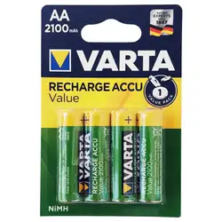 Батерия Varta акумулаторна 2100 mAh R6 AA Батерия Varta акумулаторна 2100 mAh R6 AA
