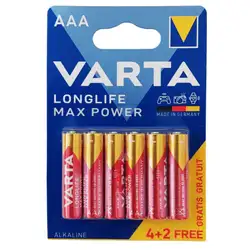 Батерия Varta LR3 червени Max Tech/Max Power Батерия Varta LR3 червени Max Tech/Max Power