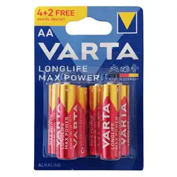Батерия Varta LR6 червени Max Power Батерия Varta LR6 червени Max Power
