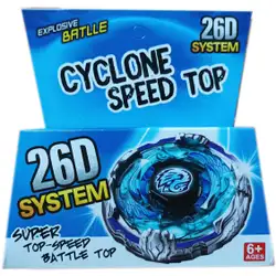 Бей Блейд 26D System Cyclone Speed Top 4 Бей Блейд 26D System Cyclone Speed Top 4