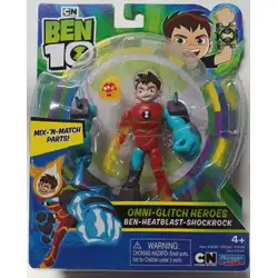 Бен 10 BEN 10 Базова фигура Ben Heatblast shockrock 76142 Бен 10 BEN 10 Базова фигура Ben Heatblast shockrock 76142