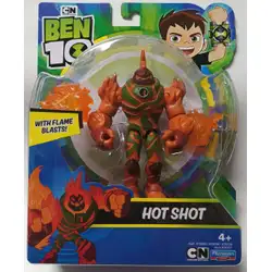 Бен 10 BEN 10 Базова фигура Hot Shot 76137 Бен 10 BEN 10 Базова фигура Hot Shot 76137