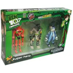 BEN 10 Комплект Super Hero - 3 фигури BEN 10 Комплект Super Hero - 3 фигури
