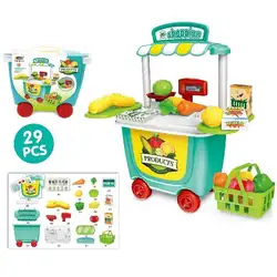 BOWA SUPERMARKET Количка Плод и Зеленчук 29 части