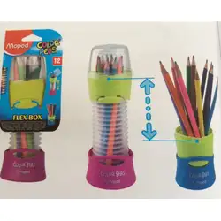 Цветни моливи Мапед /Maped/ Flex 12 цвята