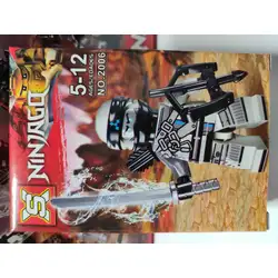 Детска играчка конструктор нинджа Нинджаго Ninjago 8 героя - Zane