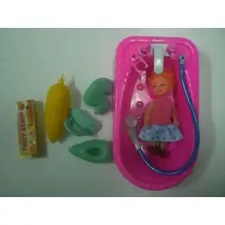 Детска играчка Kукла Грейди с вана и аксесоари