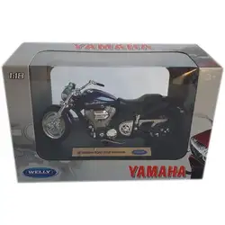 Детска играчка мотор метален '02 Ямаха Yamaha Road star Warrior Welly