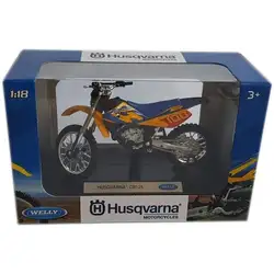 Детска играчка мотор метален Husqvarna CR125 Welly Детска играчка мотор метален Husqvarna CR125 Welly