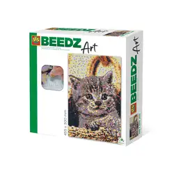 Детска играчка SES - Арт мъниста - Коте