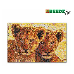 Детска играчка SES - Арт мъниста - Лъвчета