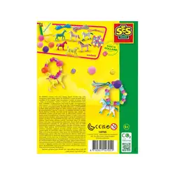 Детска играчка SES - Бижута с помпони и фигури на коне