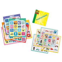 Детска играчка SES - Бинго стикер за прозорец пътуване