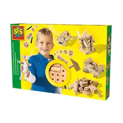 Детска играчка SES - Дърводелски комплект