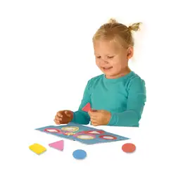 Детска играчка SES - Филц мозайка