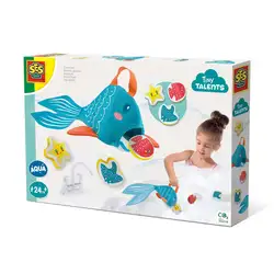 Детска играчка SES - Играчка за баня - Гладна риба