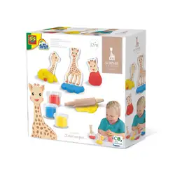 Детска играчка SES - Животни от пластилин, жирафчето Софи