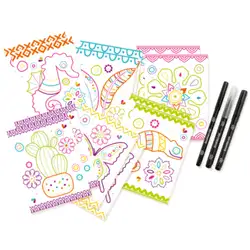 Детска играчка SES - Картички за оцветяване