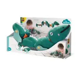 Детска играчка SES - Крокодил с катарама и копче