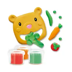 Детска играчка SES - My first: Нахрани мечето с пластелин