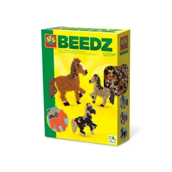 Детска играчка SES - Мъниста: Кон
