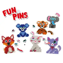 Детска играчка SES - Мъниста: Забавни Животни