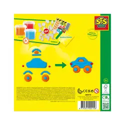 Детска играчка SES - Пластелин, уличен трафик