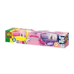 Детска играчка SES - Пластилин еднорог 4х90гр
