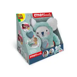Детска играчка SES - Плюшено животинче с емоции, Коко