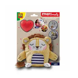 Детска играчка SES - Плюшено животинче с емоции, Лео