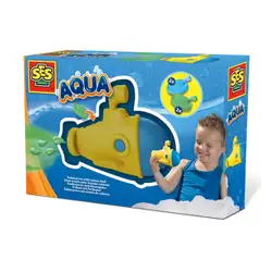 Детска играчка SES - Подводница, с цветна диря