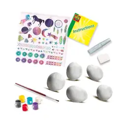 Детска играчка SES - Рисуване на галактически камъни