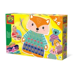 Детска играчка SES - Тъкане на животни XL Детска играчка SES - Тъкане на животни XL