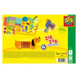 Детска играчка SES - Зиг-заг оригами животни