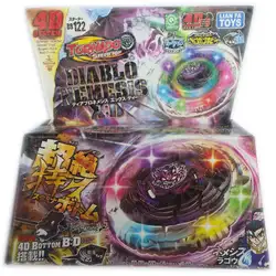 Детска играчка - Светещ БЕЙ БЛЕЙД: Единичен комплект 'DIABLO NEMESIS' - 4D System Детска играчка - Светещ БЕЙ БЛЕЙД: Единичен комплект 'DIABLO NEMESIS' - 4D System