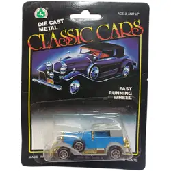 Детска класическа количка синя