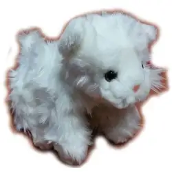 Детска плюшена играчка Коте бяло