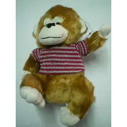 Детска плюшена играчка Маймуна с пуловер Детска плюшена играчка Маймуна с пуловер