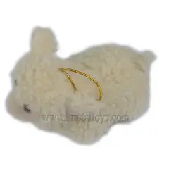 Детска плюшена играчка Овца натурална