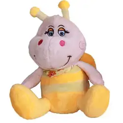 Детска плюшена играчка Пчела жълта