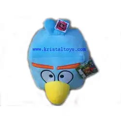 Детска плюшена играчка Ънгри бърдс /Angry birds/ - синя Детска плюшена играчка Ънгри бърдс /Angry birds/ - синя