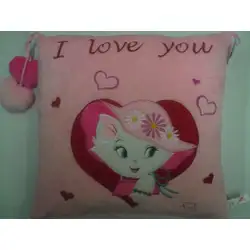 Детска плюшена въглавничка Коте