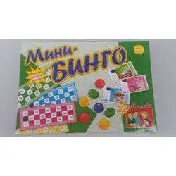 Детска занимателна игра Мини Бинго