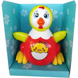 Детска занимателна играчка Танцуваща Кокошка